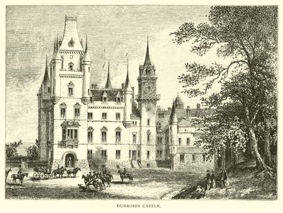 Hrad Dunrobin od American School