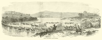 Brzy překročení Potomacu, červenec 1864 od American School