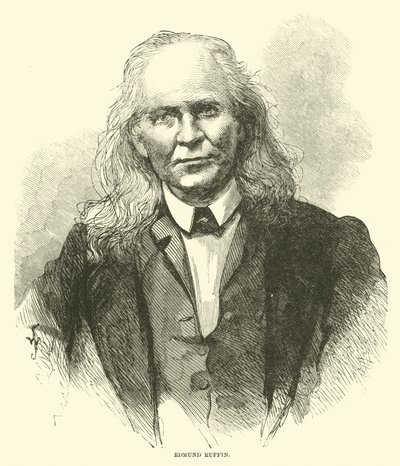 Edmund Ruffin, duben 1865 od American School