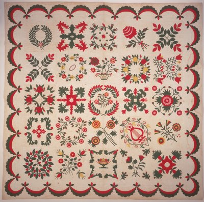 Eli Lilly Family Album Quilt od American School