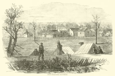 Ewells Headquarters, poblíž Richmond, březen 1865 od American School