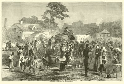 Exodus Konfederace z Atlanty, září 1864 od American School