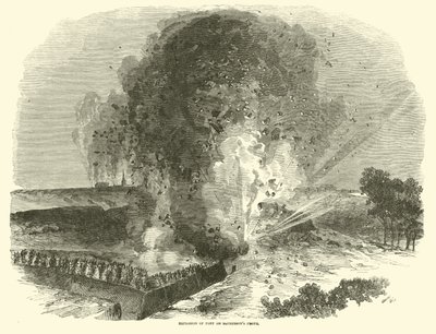 Exploze pevnosti na McPhersonově frontě, červen 1863 od American School
