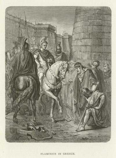 Flaminius v Řecku od American School