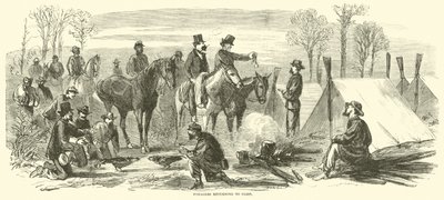 Sběrači se vracejí do tábora, březen 1865 od American School
