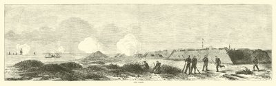 Fort Fisher, prosinec 1864 od American School