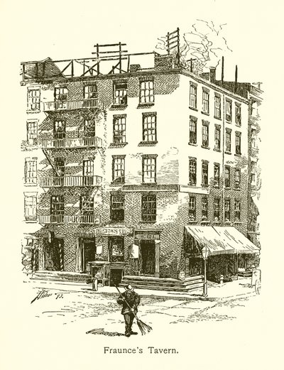 Fraunces Tavern, New York od American School