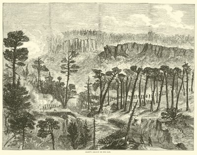 Gearyův útok na Dug Gap, květen 1864 od American School