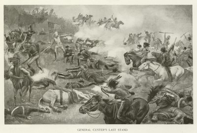 General Custers Last Stand od American School