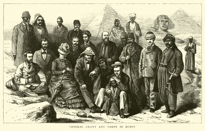 Generál Grant a strana v Egyptě od American School