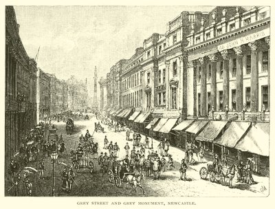 Gray Street a Grey Monument, Newcastle od American School