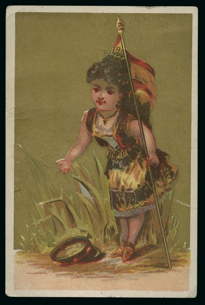 H. Stevens & Son Trade Card od American School