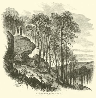 Hanging Rock, Jižní Karolína, únor 1865 od American School