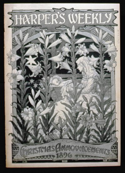 Harpers Weekly, Vánoční oznámení 1896 od American School