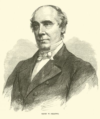 Henry W Bellows, květen 1865 od American School