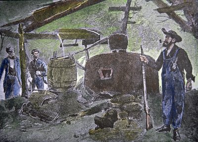 „Hill-Billy Moonshine Still“ od American School