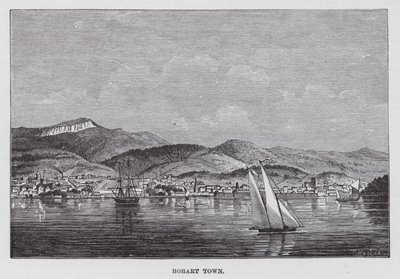 Hobart Town (rytina) od American School