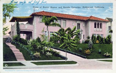 Domov Bustera Keatona a Natalie Talmadge v Hollywoodu, 1930 od American School