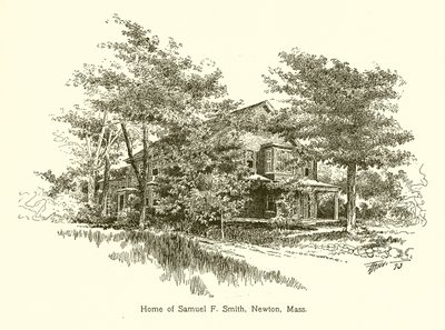 Domov Samuela F. Smithe, Newton, Mass od American School