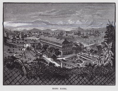 Hong Kong (rytina) od American School