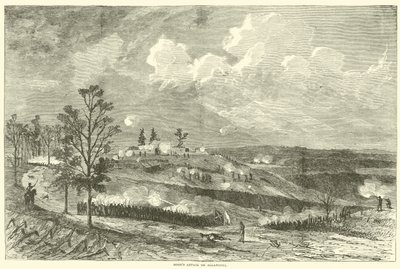 Hoods útok na Allatoonu, říjen 1864 od American School