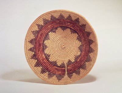Hopi košík (tkané vlákno) od American School