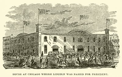 Dům v Chicagu, kde byl Lincoln jmenován prezidentem od American School