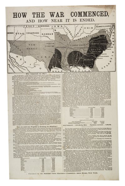 Jak válka začala a jak blízko je její konec, 1. října 1864 od American School