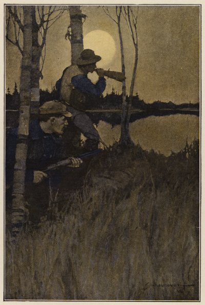 Ilustrace ke Dni volna a jiným odbočkám (barevná litografie) od American School
