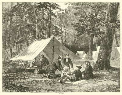 V táboře, červenec 1863 od American School