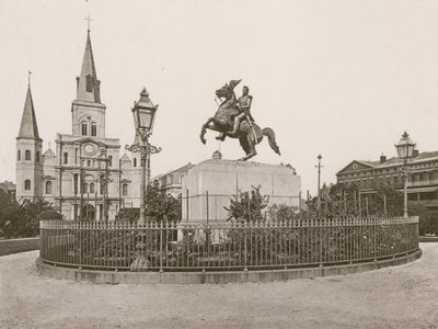 Jackson Square, New Orleans (hlubotisk) od American School