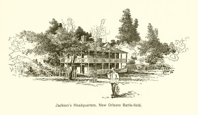 Sídlo Jacksons, bojiště New Orleans od American School