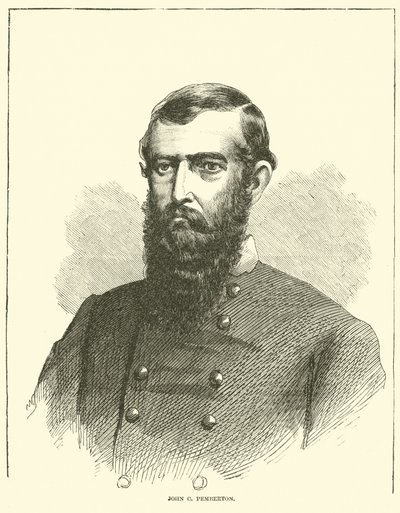 John C Pemberton, květen 1863 od American School