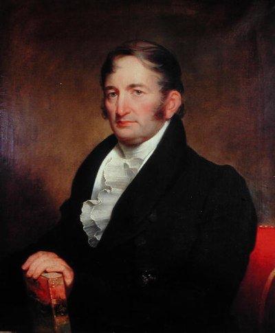 John Nice (1739-1806) (olej na plátně) od American School