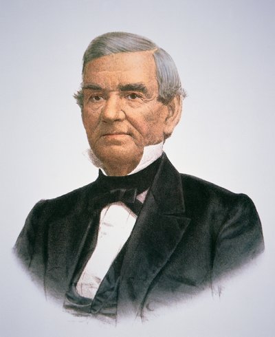John Ross (1790-1866) (barevné lito) od American School