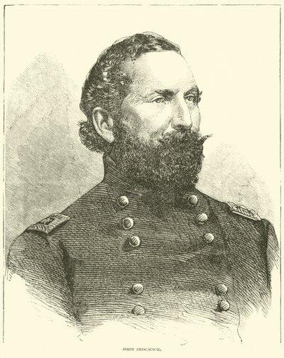 John Sedgwick, květen 1864 od American School