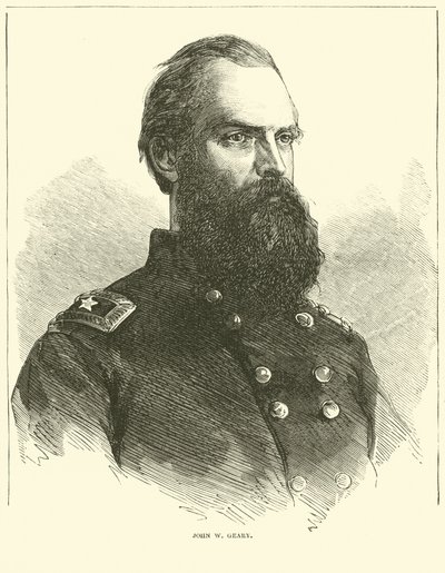 John W Geary, říjen 1863 od American School