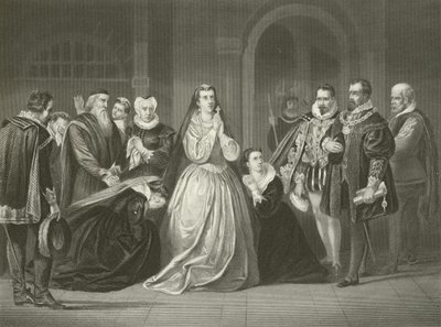 Poslední chvíle Marie, skotské královny, 1587 od American School