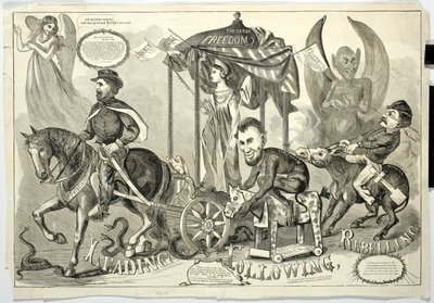 Vést, následovat, vzbouřit se, 1864 od American School