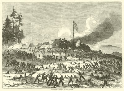 Longstreetův útok na Fort Sanders, listopad 1863 od American School
