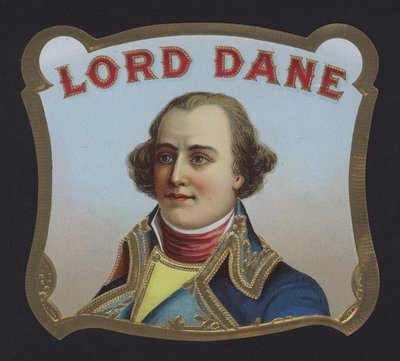 Lord Dane, etiketa doutníků (chromolitho) od American School