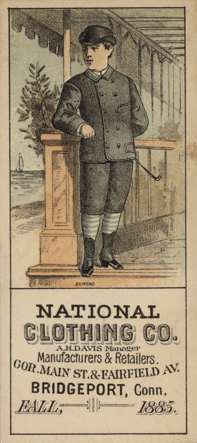 Muž v Jodhpurs s Cane od American School