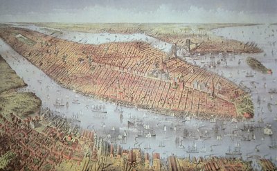 Ostrov Manhattan od American School