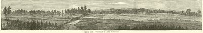 Mine Run, Warrens poslední pozice, listopad 1863 od American School