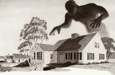Hypoteční monstrum se rýsuje nad rodinným domem od American School
