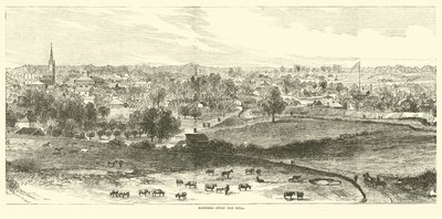 Natchez na kopci, květen 1862 od American School
