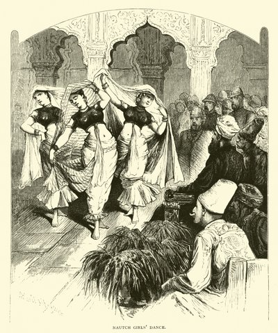 Nautch girls tančí od American School