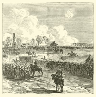 Poblíž Chancellorsville, 1. května 1863 od American School