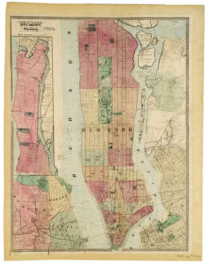 New-York, kraj a okolí od American School