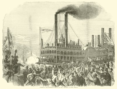 Otevření Mississippi, příjezd Imperial do New Orleans, červenec 1863 od American School